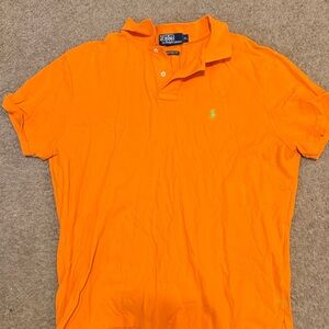 Polo by Ralph Lauren Bright Orange Polo Shirt